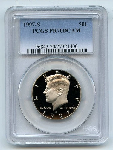1997-S Kennedy Half Dollar Proof — photo from another recent sale