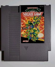 Nintendo NES Teenage Mutant Ninja Turtles II The Arcade Game 