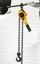 APOLLOLIFT Lever Chain Hoist 1 Ton 2200Lbs Capacity 5FT W/ 2 Heavy Duty Hooks