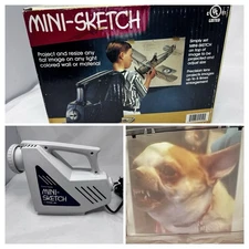 Porta-Trace Mini-Sketch Portable Art Hobby Drawing Projector VINTAGE Tested