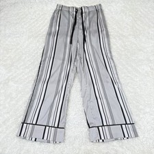 Soma Women's S Small Striped Pull On Lounge Pajama Pants Cozy