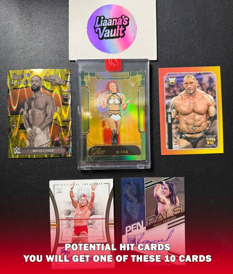Gold Finisher Mystery Pack - WWE Wrestling Cards - 1 Hit Guaranteed per Pack - Image 3 of 4