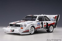 Audi Sport Quattro S1 E2 Walter RöHrl Pikes Peak 1987 1:18 Autoart 88700