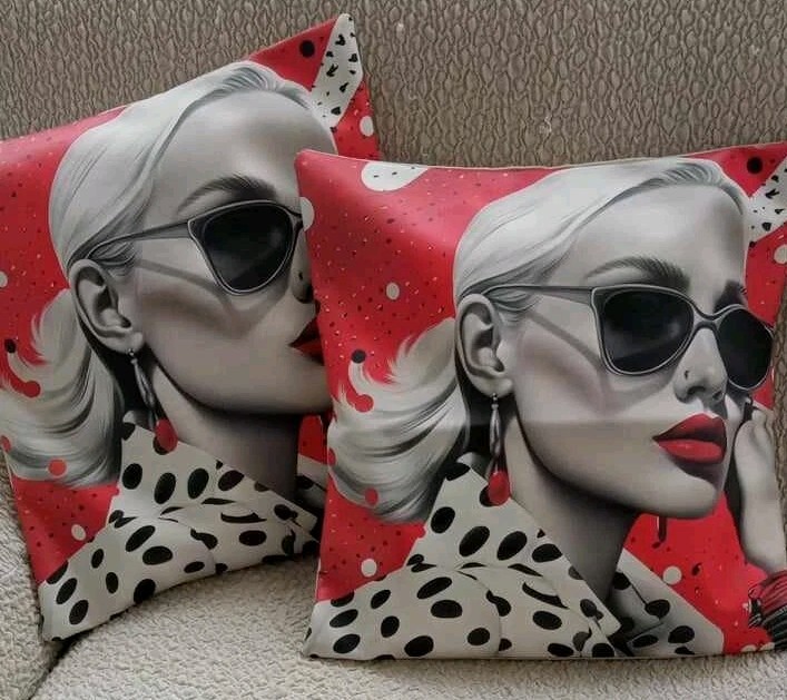 Housses femme chic 40x40 cm décoration bohème pour salon chaleureux