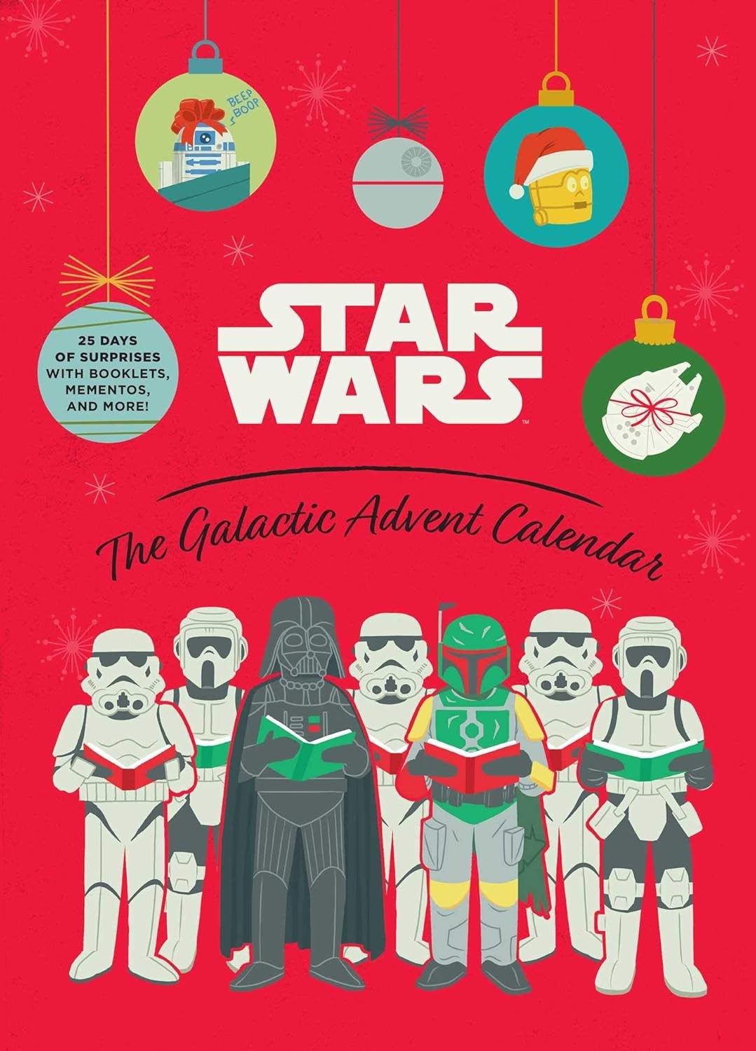 Star Wars: The Galactic Advent Calendar: 25 Days of Surprises With Booklets, Tri