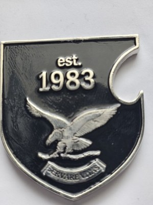 Authentic FBI Hostage Rescue Team (HRT) coin and bottle opener. 