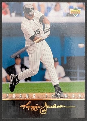 1993 Upper Deck Frank Thomas #R20 Reggie Jackson's Clutch Performers White Sox