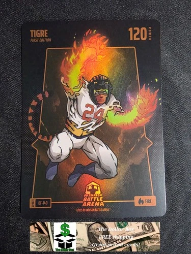 Bo Jackson Battle Arena Tigre Miguel Cabrera FIRE 1st Edition BF-140 Tigers