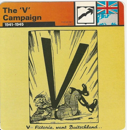 1977 Edito-Service, World War II, #55.15 The "V" Campaign