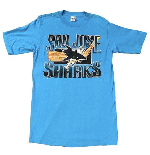 古*き様 90s NHL SAN JOSE SHARKS LOONEY TUNE Vintage 90s San Jose Sharks Looney Tunes T-Shirt Taz Bugs Bunny