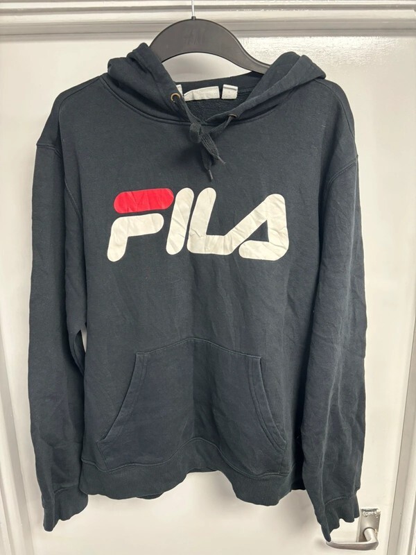 felpa con cappuccio fila xl