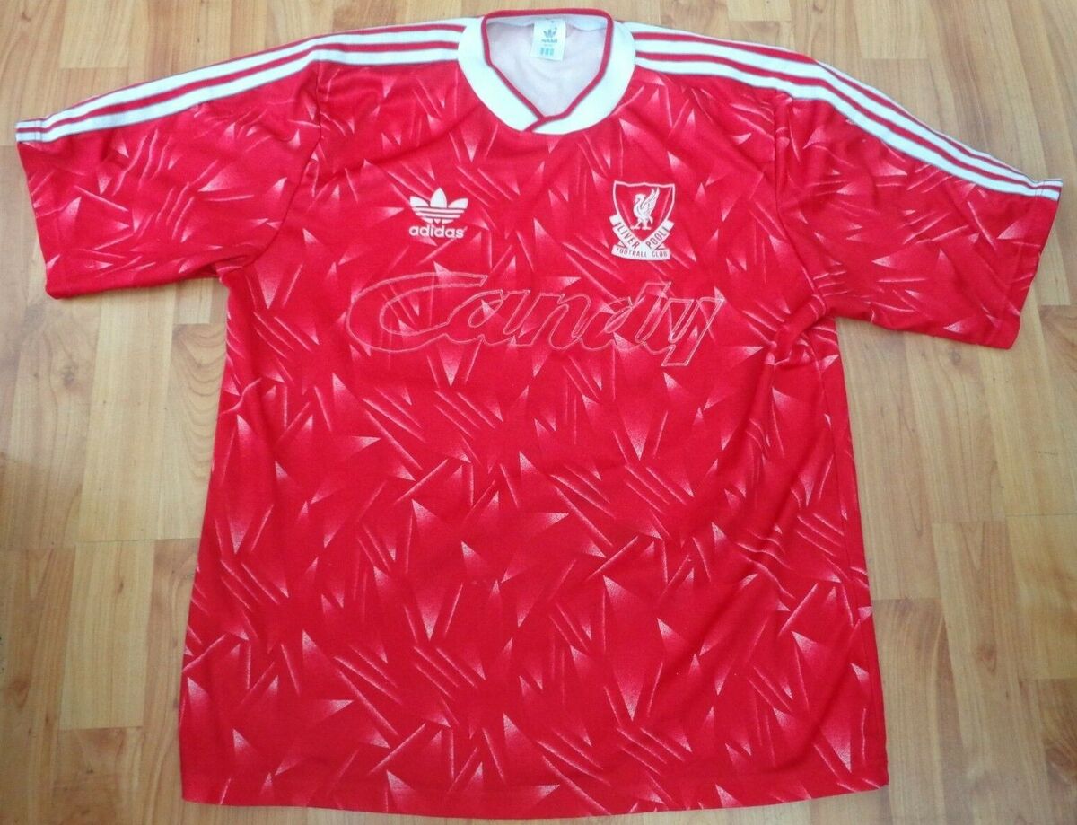 VINTAGE LIVERPOOL 1989-91 LARGE L MENS 42-44 VINTAGE LIVERPOOL 1989-91 LARGE L MENS 42-44