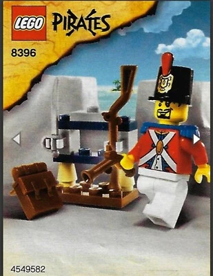 Lego Neu* Piraten 8396 Soldat mit Zubehör v. 2009 Retired and rare - Bild 1 von 2