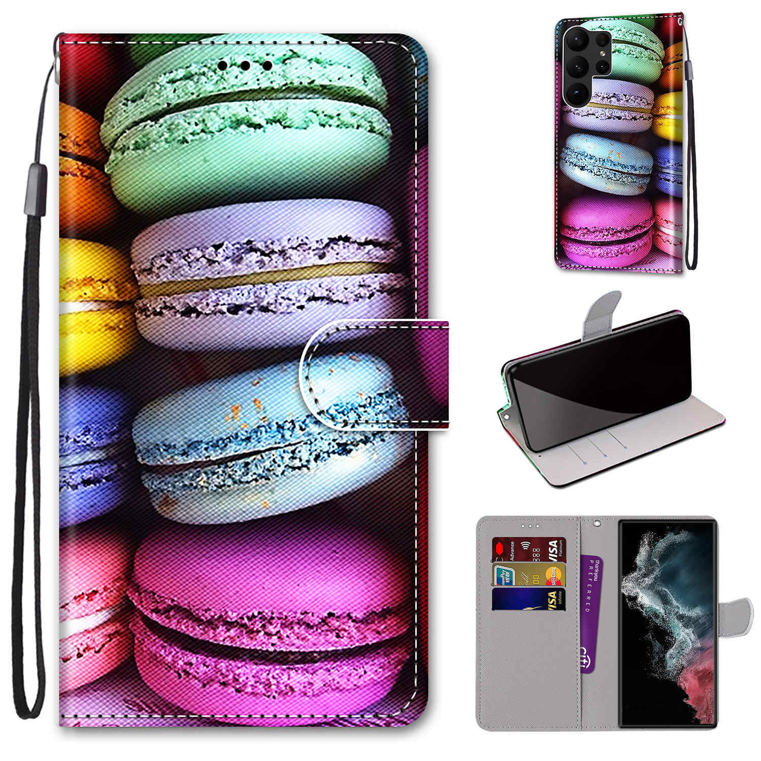 Flip Leather Phone Case for Samsung A13 A12 A52s A32 A22 A14 A54 Wallet Cover eBay