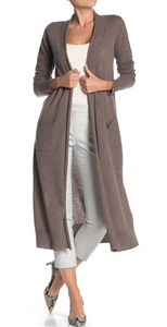 cashmere cardigan duster