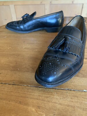 Johnston Murphy Limited USA Black Kiltie Tassel Wingtip  display picture 1