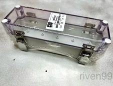 BUD 10x3x3" Hinged Latching Enclosure + Backplate,Clear Box,Outdoor NEMA 4X IP67