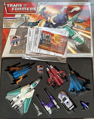 Transformers Timeline Botcon 2007 GAMES OF THE DECEPTICON SET Seekers Conehead
