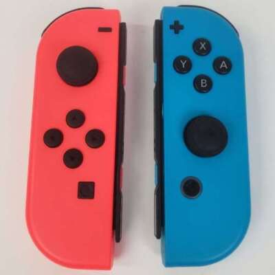 Nintendo Switch Joy-Con Controller Pair - Neon Red & Blue RRP