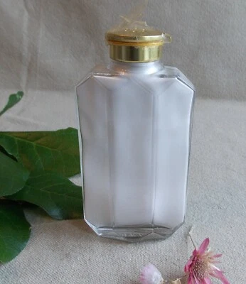 ANCIEN FLACON POUDRE DE TOILETTE HOUBIGANT JAMAIS OUVERT PARFUM QUELQUES FLEURS - Photo 1/4