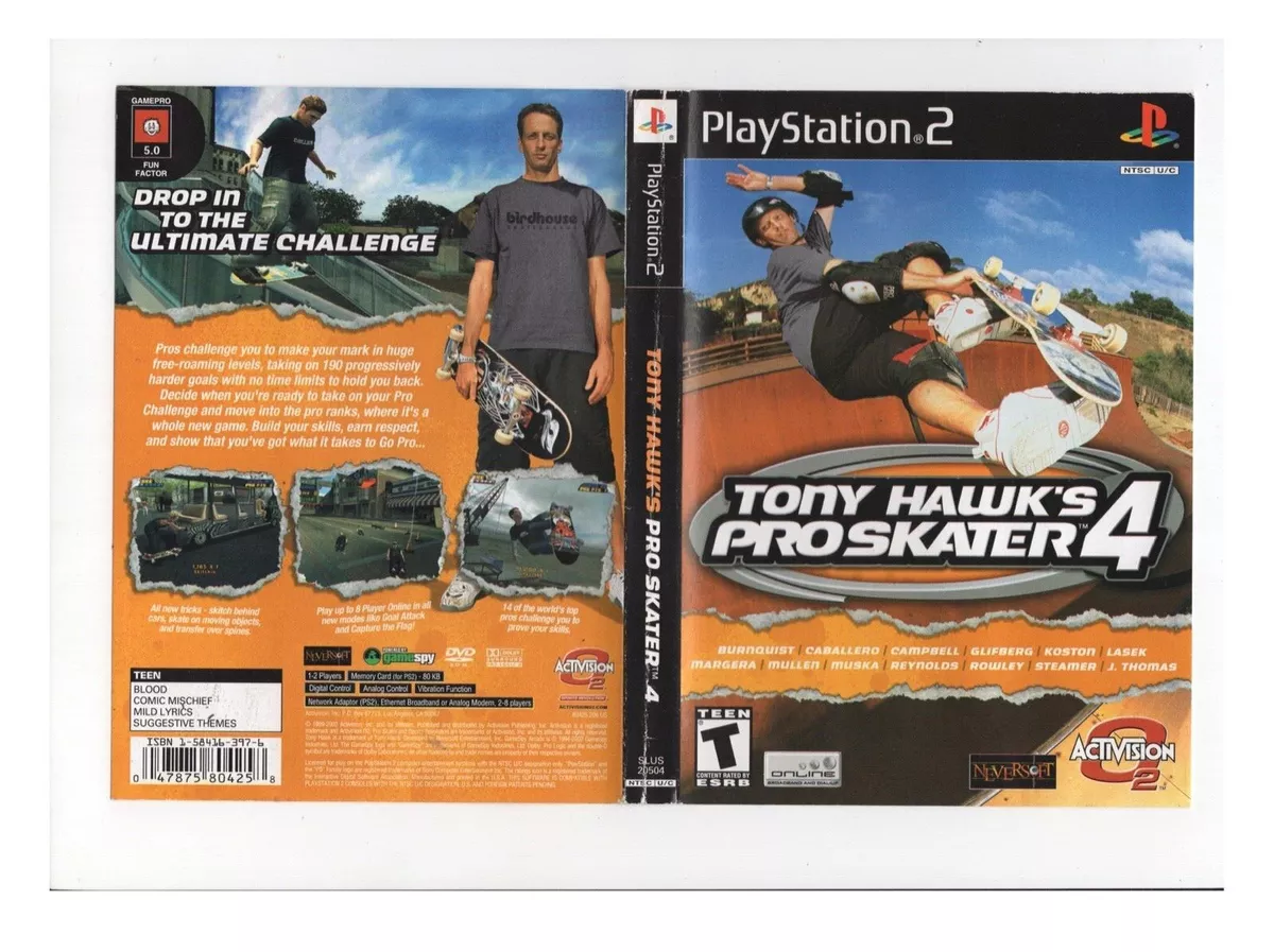 Tony Hawk's Pro Skater 1 and 2 - PS4, PlayStation 4