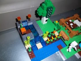 Lego 21114 Minecraft The Farm with all figures farm and manual