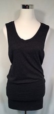 Urban Outfitters Lux Sleeveless Stretch Mini Dress Blouson Deep Armholes Size XS