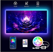 LED Lights for TV 65 Inch,Tv Led Backlight,15Ft Led TV Lights,Usb Led Strip Ligh