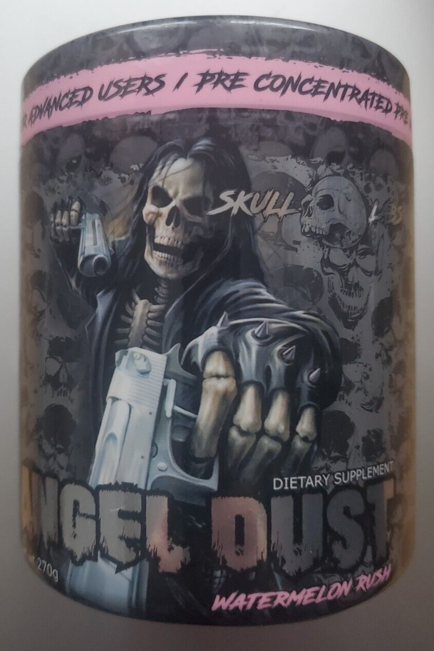 Angel PreWorkout Skull Pre Workout DUST Cola Pop or Mango or Exotic
