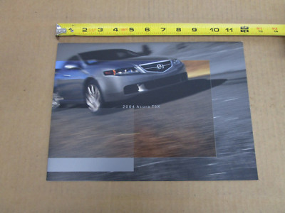 2004 Acura TSX sales brochure 6 page folder ORIGINAL literature