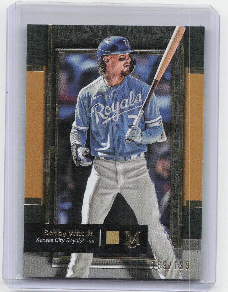 2024 Topps Museum Collection #3 Bobby Witt Jr. Gold #/199 | eBay