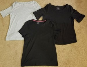 talbots black tops
