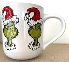 Dr. Seuss The Grinch Who Stole Christmas Multiple Expressions Etched Mug 2023