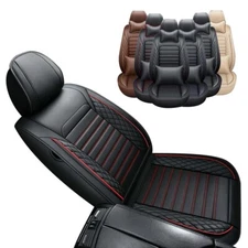 Leatherette 5 Car Seat Cover Full Set Universal For Honda Civic Accord CR-V 