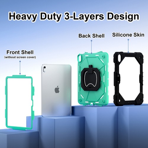 Tablet Case For iPad 11th Generation 11" A16 2025 Shockproof Stand Rugged Cover - Picture 104 of 141