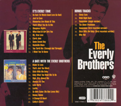 Everly Brothers - It's Everly Time / A Date With The Everly