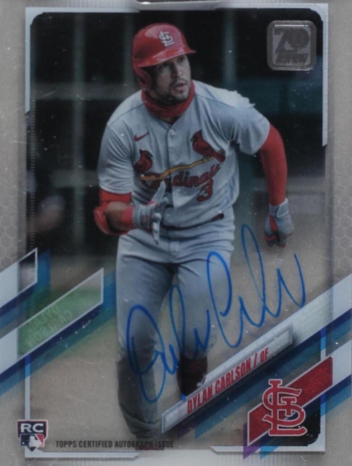 2021 Topps Clearly Authentic Autographs - Dylan Carlson #CAA-DC - 1 of 1