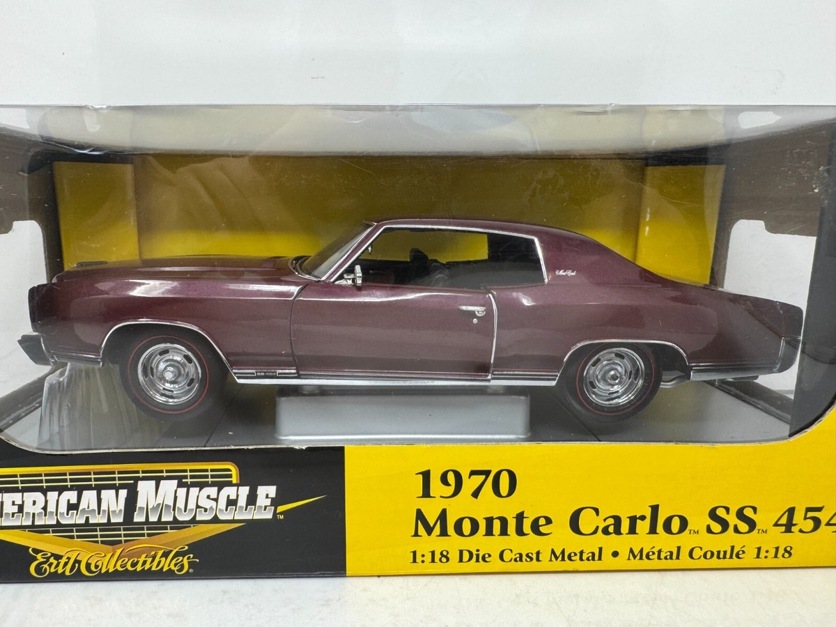 Ertl American Muscle 1970 Chevy Monte Carlo SS 454 1:18 Diecast | eBay