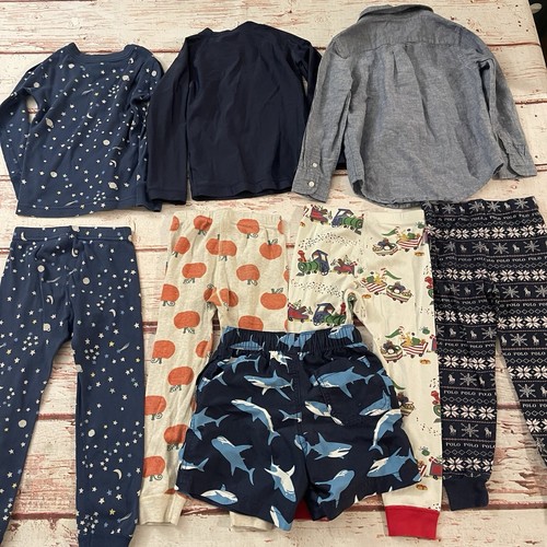 Hanna Andersson Polo Ralph Lauren Jaime & Jack Boys Size 4 Lot of 8 - Picture 10 of 11
