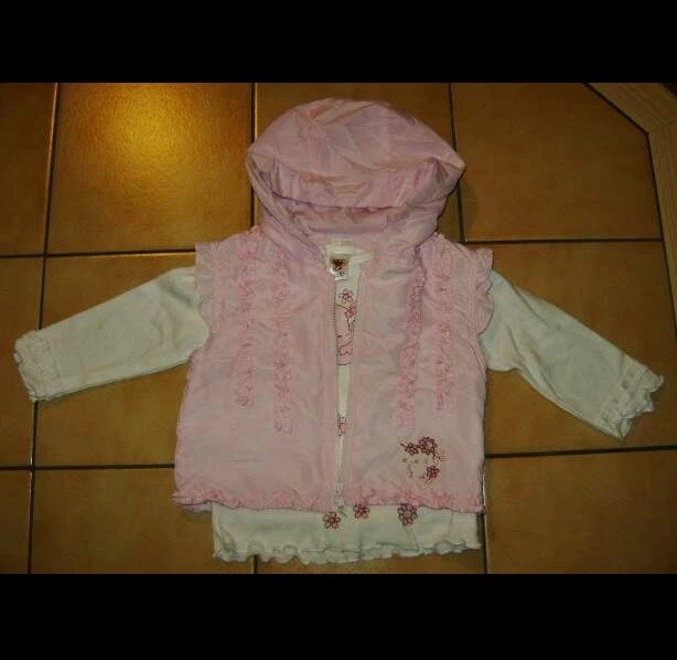 C&A Baby Set Gr 68 Kombi Thermohose Hose LA-Shirt Weste 3er Set - Bild 3 von 4