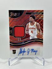 2020-21 Panini Select Red Wave Prizm Skylar Mays RC Rookie Patch Auto #RJA-SKY