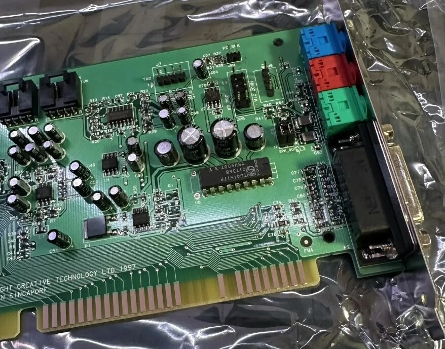 1997 Creative Sound Blaster 16 WavEffects CT4170 ISA Sound Card w/Manual & Disk  - Image 2 of 4