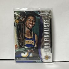 2019-20 Panini Prizm NBA Finalists #7 Magic Johnson Lakers