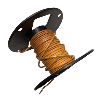 Colonial Wire & Cable Co E148891-J Orange Wire 12/19 AWG Approx 20 ...