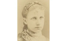 GREAT FALLS, NH, PHOTO BY GARDNER, GIRL W/ LONG HAIR