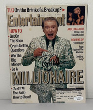 Regis Philbin Hand Signed Entertainment Weekly Magazine with Autograph JSA COA