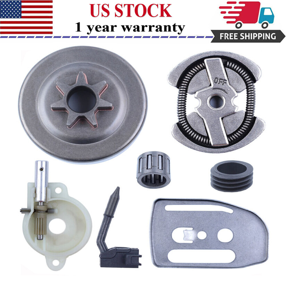 Clutch Drum Oil Pump Compatible with Poulan Chainsaws 255 295 P600 2500-3050 4620-image