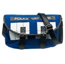 Borsa scuola Doctor Who TARDIS Police Box tela tracolla messenger tracolla