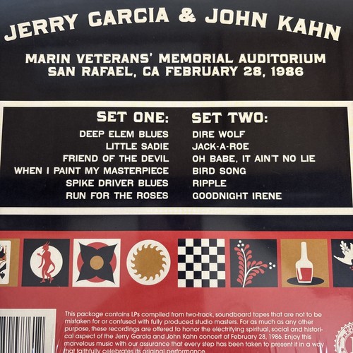 Jerry Garcia & John - Pure Jerry: Marin Veterans Memorial Auditorium, San Rafael - Picture 6 of 12