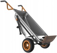 Gartenschubkarre Schubkarre Gartenkarre Bauschubkarre Offroad-Reifen 140Kg